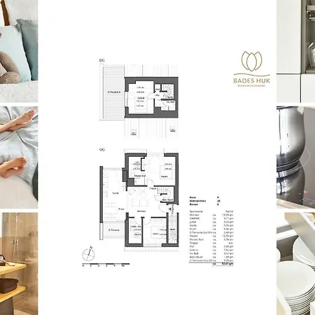 Apartamento Bades Huk Haus 9 35 - Og *